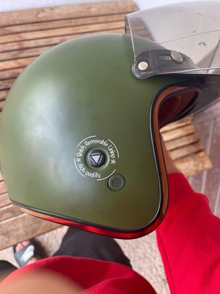 Casco Moto Harley Napoli Vintage