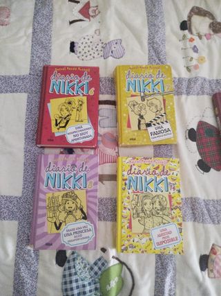 Lote libros Diario de Nikki