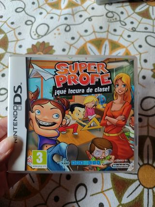 Juego Nintendo DS Super Profe: Qué Locura de Clase