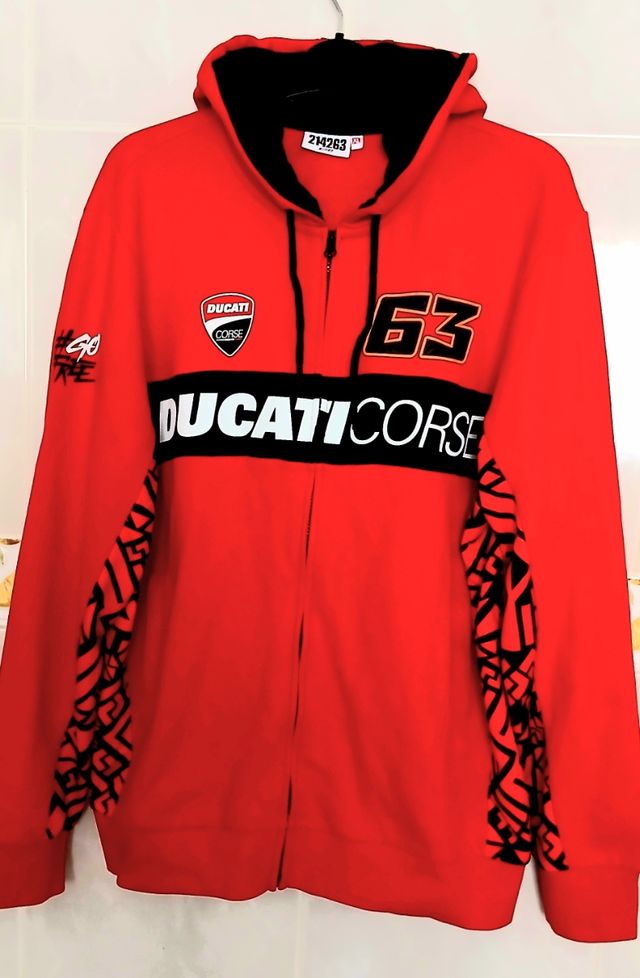 Chaqueta Ducati Corse Pecco Bagnaia 63 Oficial "