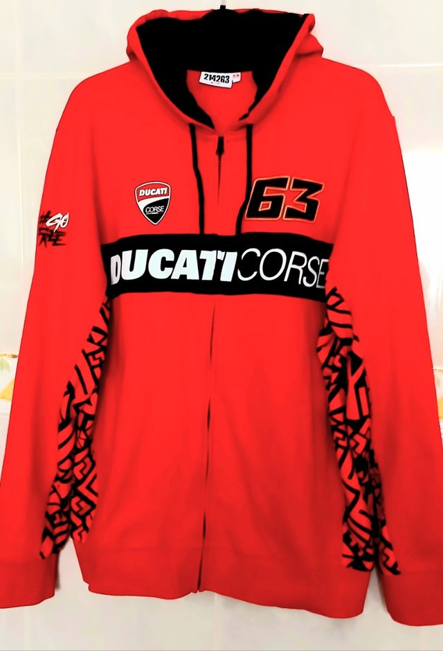Chaqueta Ducati Corse Pecco Bagnaia 63 Oficial "