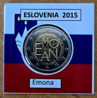 Eslovenia 2015 Emona Moneda 2 Euros