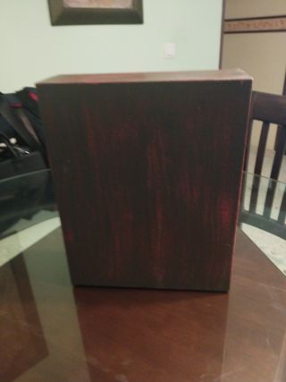 Armario Muñecas Antiguo Madera