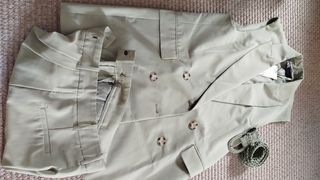 Traje Zara Verde Talla S