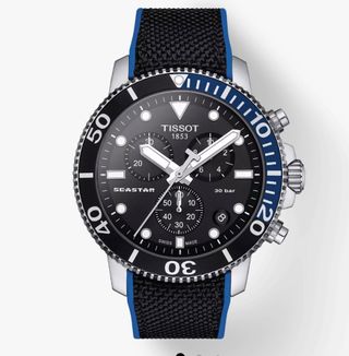 Reloj Tissot Seastar 1000 Chronograph Negro/Azul