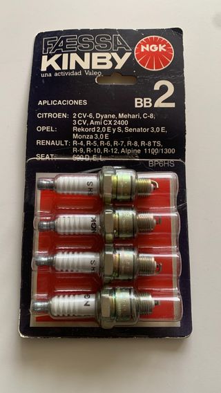 Juego 4 Bujías 
KINBY NGK BP6HS
