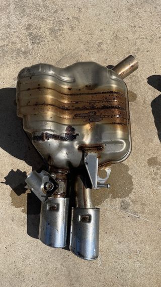 escapes originales traseros audi s7 s6 c7