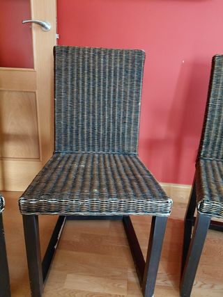 Conjunto de 4 sillas de comedor