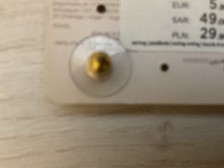 Pendientes Parfois dorados con circonitas