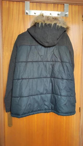 Parka 3/4 gris Suiteblanco