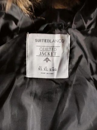 Parka 3/4 gris Suiteblanco
