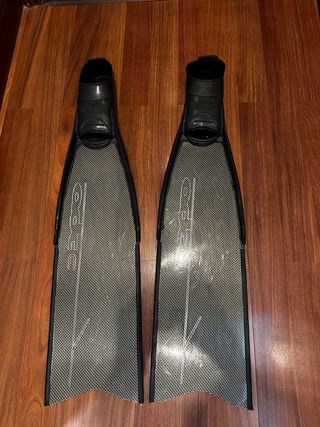 Aletas Pesca Submarina Carbono y Kevlar