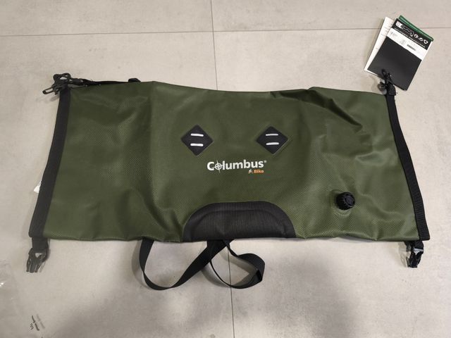 Borsa Columbus Gravel verde