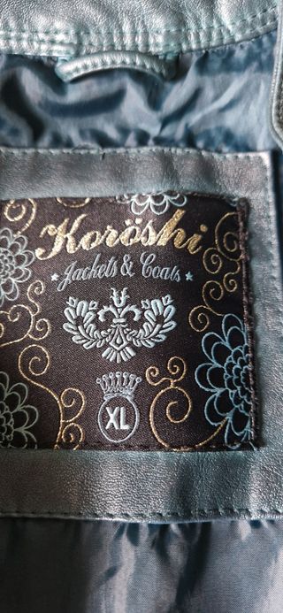 Cazadora Biker mujer Koroshi Talla XL