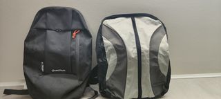 Mochilas Quechua Negra y Gris