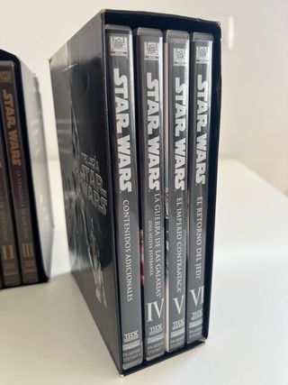 Trilogía Star Wars DVD y VHS
