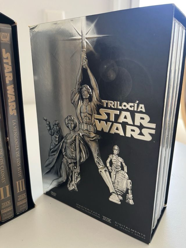Trilogía Star Wars DVD y VHS
