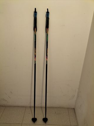 Esquís de fondo Fischer.
Ideal para principiantes.
