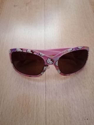 Gafas niña de sol Hello Kitty rosas
