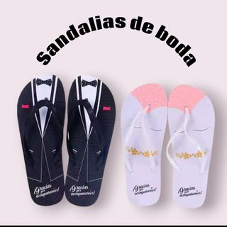 Chancletas de boda para invitados
