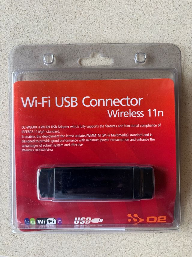 Adaptador Wi-Fi USB O2-WL600 Wireless 11n
