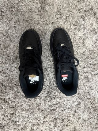 Nike A݉ir force 1 Low '07 Black Superme talla 43
