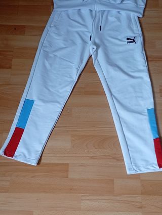 Conjunto Puma x BMW Blanco y Azul