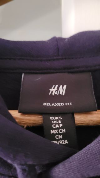 Sudadera H&M azul marino 