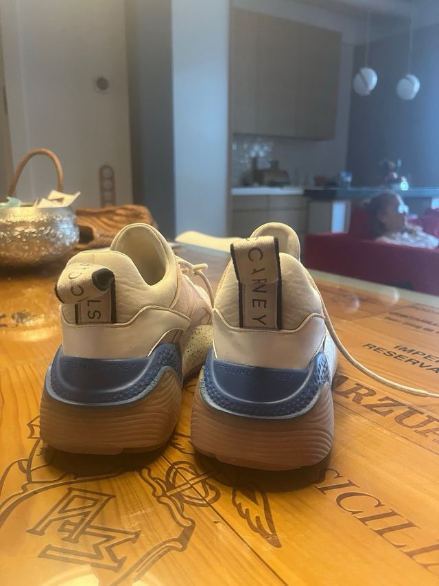 Stella McCartney Zapatillas Deportivas Rosa/Blanco