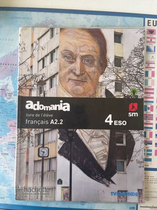 libro de francés cuarto de la ESO A2.2