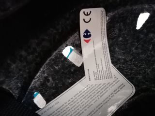 Casco protector niño bicicleta azul