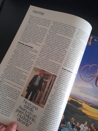 Cinemanía Keanu Reeves 1996