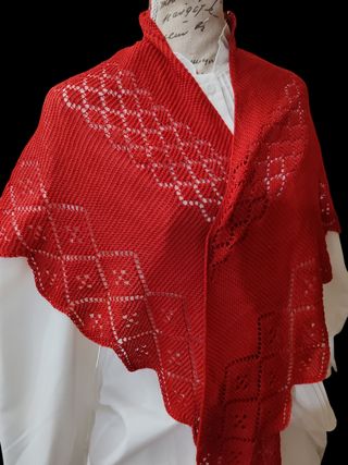 Toquilla Baturra fina roja
