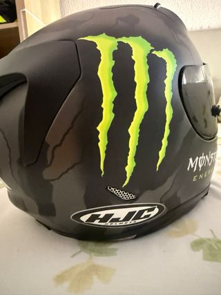 Casco Moto Monster Energy Negro talla M