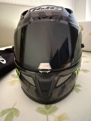 Casco Moto Monster Energy Negro talla M