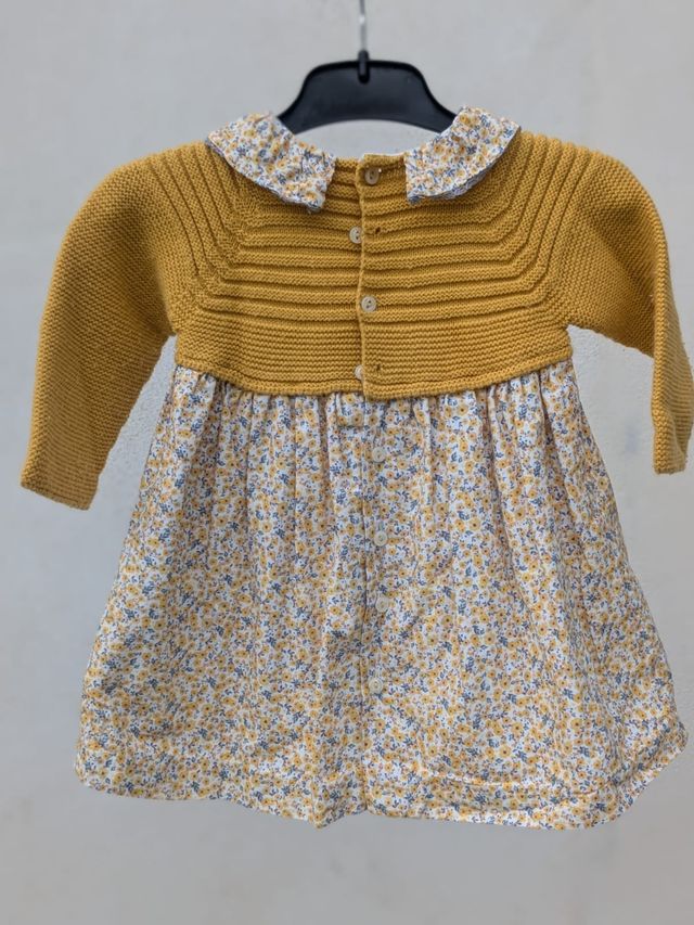 Vestido bebé Pangasa floral