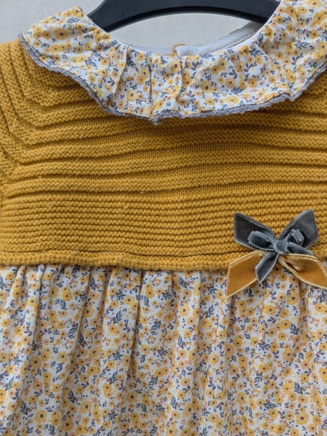 Vestido bebé Pangasa floral