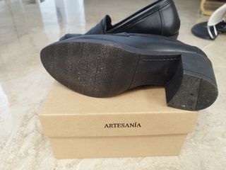 Mimao Zapatos de Piel Negros Talla 37