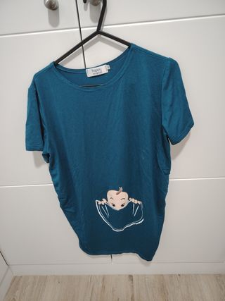 Camiseta Happy Mama premamá talla XL