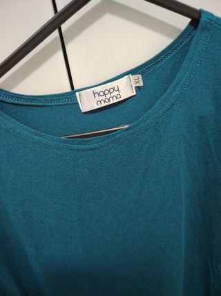 Camiseta Happy Mama premamá talla XL