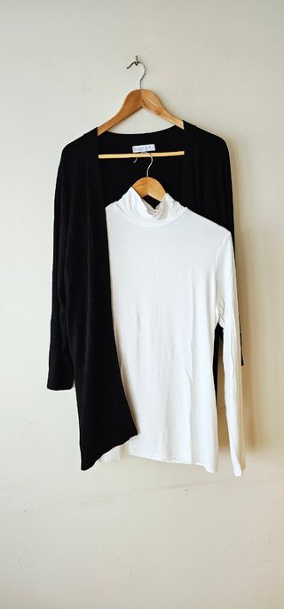 Lote Cardigan y Camiseta Primark Talla M