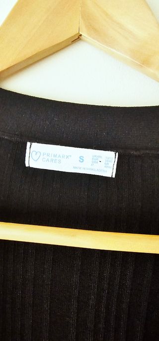Lote Cardigan y Camiseta Primark Talla M