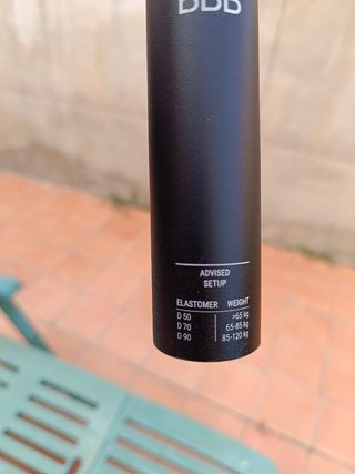 Tija con suspensión BBB para bicicleta