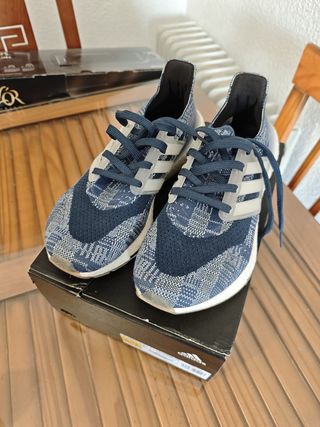 Zapatillas Adidas Ultraboost 21 Mujer Azul