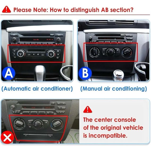 Pantalla 9” BMW Serie 1 E81 E82 E87 E88 AT (04-12)