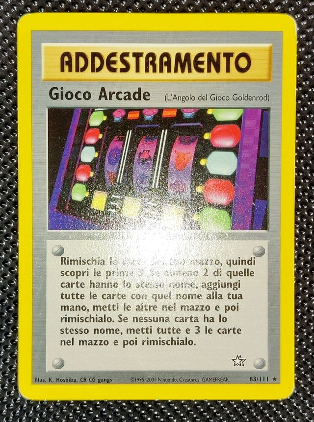 Pokémon - Gioco Arcade 83/111 Neo Genesis ITA