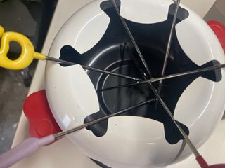 Set Fonduta Kasanova Ceramica e Metallo