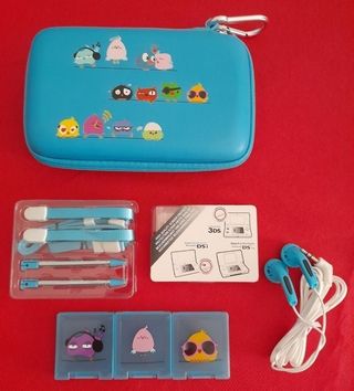 NUEVO. Pack funda+accesorios Ds Lite,Dsi,3Ds 