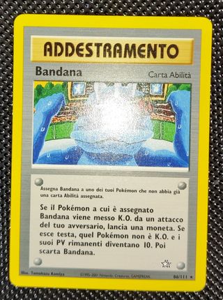 Pokémon - Bandana 86/111 Neo Genesis ITA