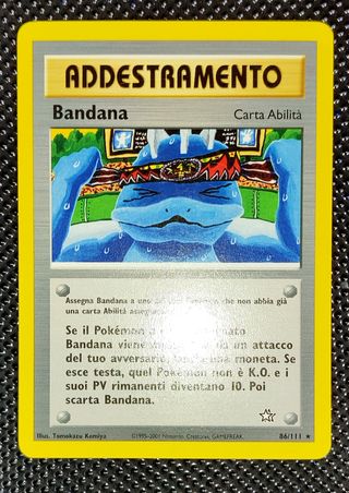 Pokémon - Bandana 86/111 Neo Genesis ITA